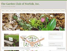 Tablet Screenshot of gardenclubofnorfolkma.com
